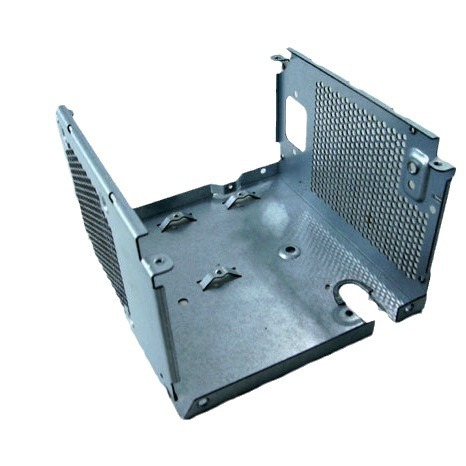 light blue color, zinc plating, galvanized steel, sheet metal fabrication enclosure for industrial