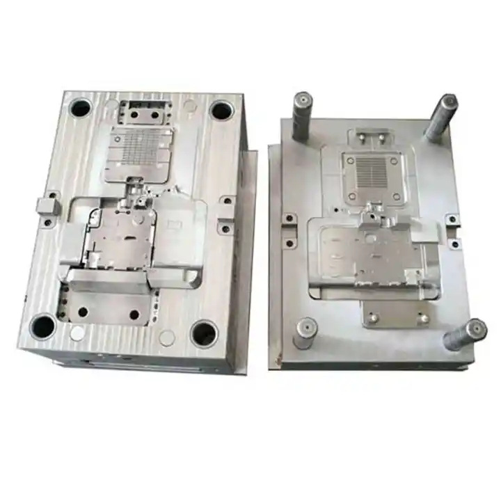 Silver color, stainless steel made, die casting molds for aluminum parts