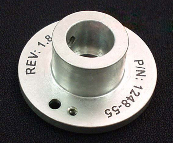 Silver metal color, SUS 304 flange, Laser engraving numbers