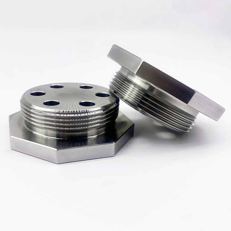 Stainless steel, As-Machined Finish, CNC parts