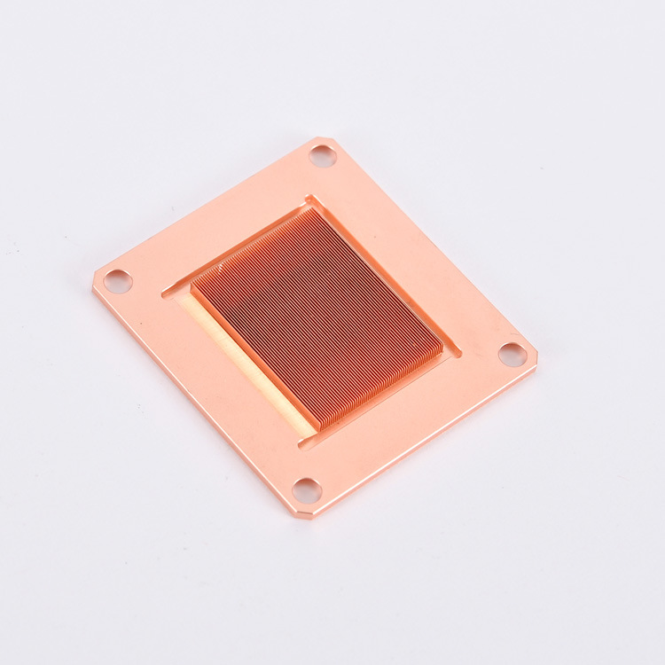 Copper materials, square shape heat sinks